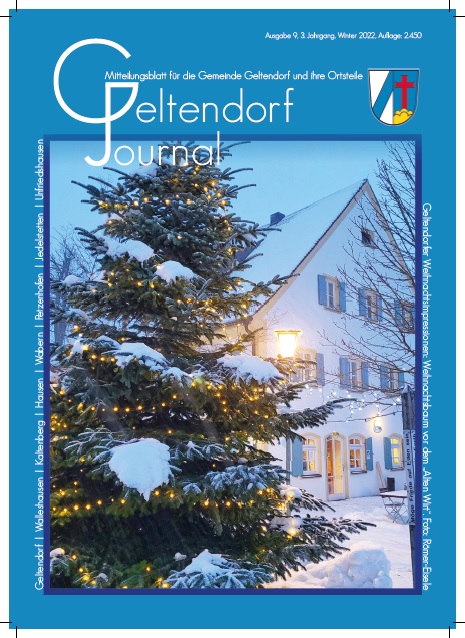 Geltendorf Journal Nr. 9 - 2022 (Winter 2022)