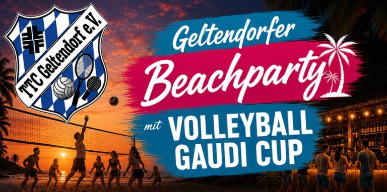 TTC Beachparty mit Volleyball Gaudi Cup